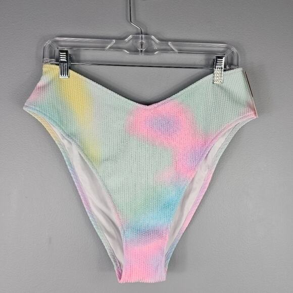 NWT Victoria's Secret Pink High Waist V Cheeky Pastel Bikini Bottoms - Picture 3 of 9